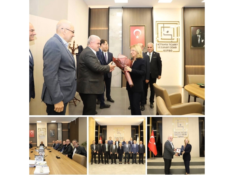 Tüm Emlak Danışmaları Birliği (TEDB) Kütahya İl Başkanlığı olarak, Yönetim Kurulumuzda ki arkadaşlarımızla birlikte, Kütahya Ticaret ve Sanayi Odası Yönetim Kurulu Başkanı Sayın Esin Güral Argat ve Yönetim Kurulu Üyelerine ziyarette bulunduk.